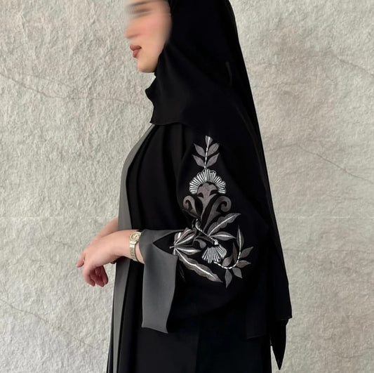 Black Nida Al Maza Abaya