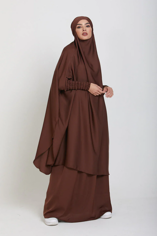 Soft Nida Jilbab Namaz Set Umrah Haj