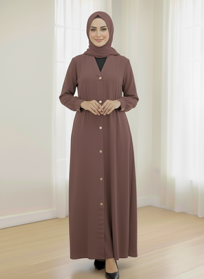 V-Neck Style Burqa