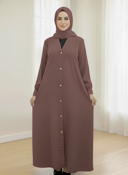 V-Neck Style Burqa