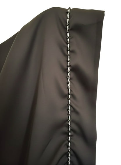 V-Neck Armani Silk Broche Burqa