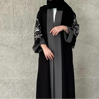 Black Nida Al Maza Abaya