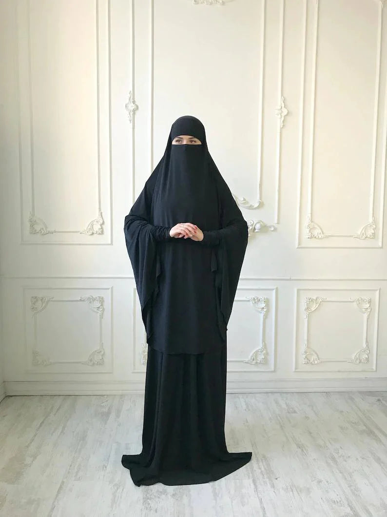 Stretchable Cotton Makhna Namaz Wear Hijab